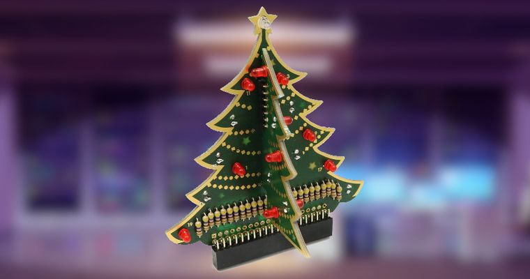Raspberry Pi 3D Christmas Tree